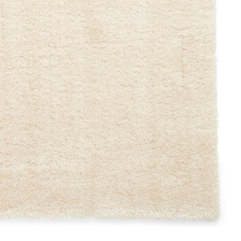 Lux Shaggy area rug Machine Woven Rectangle Cream, Rectangle 120 x 170cm