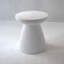 Table d'appoint d'extérieur robuste en faux terrazzo