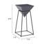 Modern Side Table Accent Table End Table Living Room Small Table Minimalist Black Design