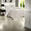 Ensemble de literie réversible en coton, crème, style chalet douillet, essentiel pour la chambre à coucher