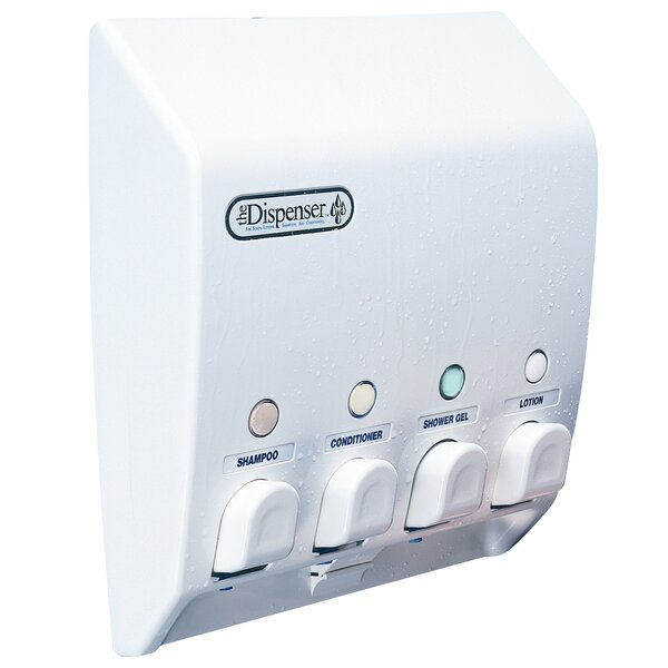 Clear Choice 3-Chamber Shower Dispenser