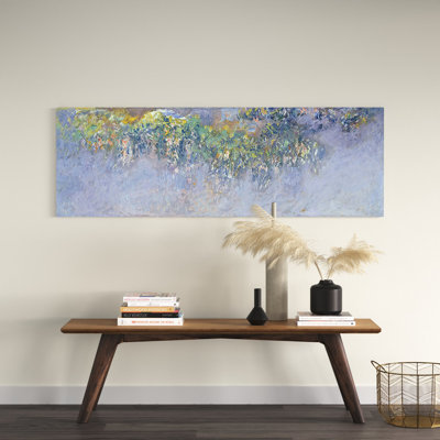 Wisteria, 1919-20 by Claude Monet - Panoramic Painting on Canvas