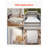 Plastic Mattress Bag 2 PK Bed Cover For Moving And Storage (2 Mil & Queen Size)