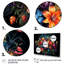 Ensemble de 5 décorations murales mixtes-569367824