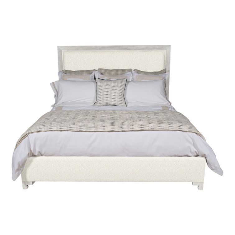 Louise/Lawrence King Upholstered Low Profile Panel Bed