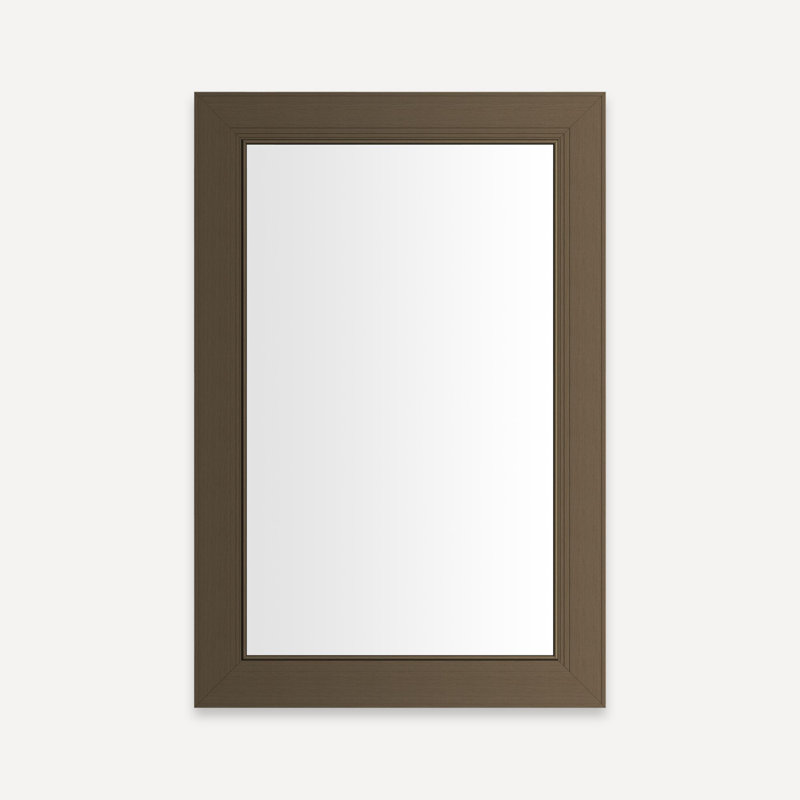 Main Line Cabinet, 30.06" H x 19.38" W x 4" D, Brushed Bronze