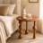 Modern 20" Solid Wood End Table