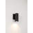Plaza 60 Wall Sconce, 10W, Black Finish