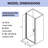 32"-33 1/4" W x 72" H Pivot Frameless Shower Door with Clear Glass