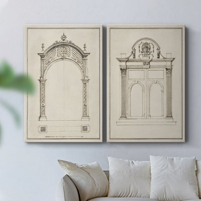 Arch-Premium Gallery Wrapped Canvas -Ready to Hang