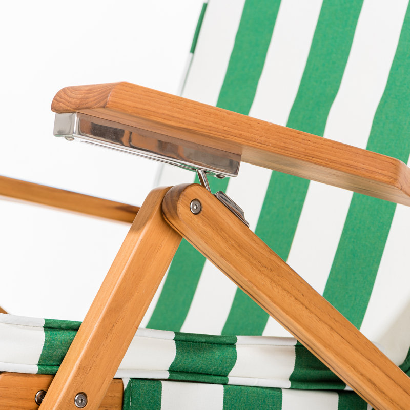 Sling Chair, Crew Canyon Green Stripe