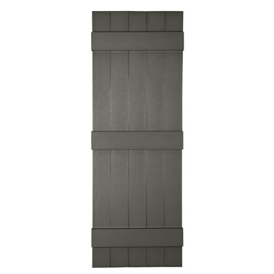Custom 5 Board Closed BNB Shutters