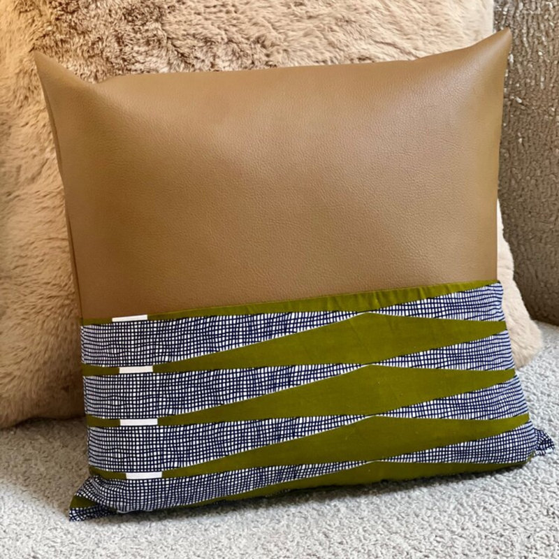 Outdoor Reversible Throw Pillow