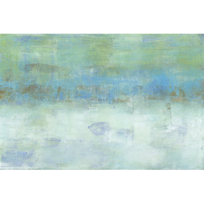Soft Heather II by Jennifer Goldberger - Wrapped Canvas Painting