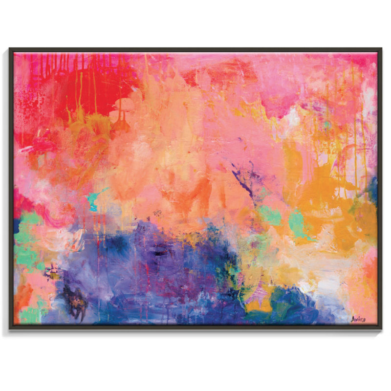Amira Rahim - Painting on Canvas, 41cm H x 51cm W, Black