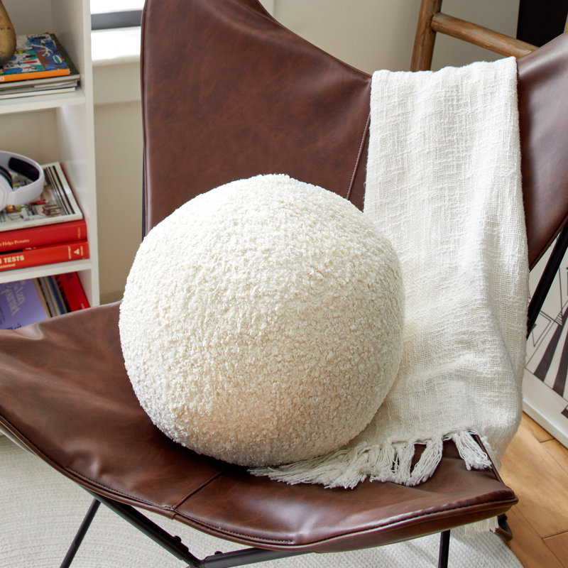 Throw Pillow, White