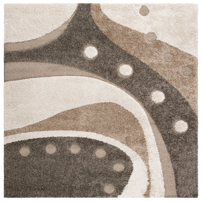 Kerio Shag Performance Abstract Rug