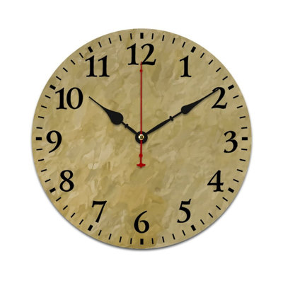 Horloge murale 12 po x 12 po