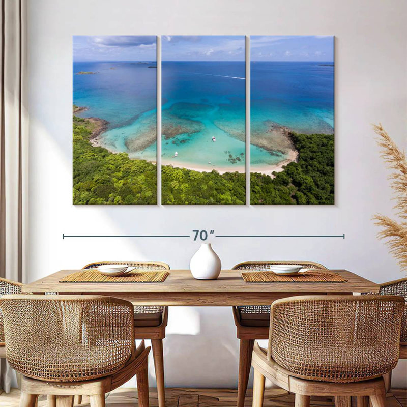 Nicci Culebra Coast, H 42 po x l 65 po