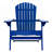 Rustic Adirondack Chair With Foldable Design-1253971778