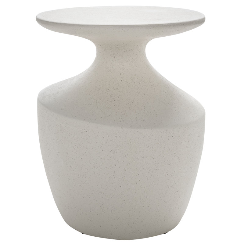 Jaiya Accent Table, White