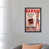 Distressed Black Framed Canvas