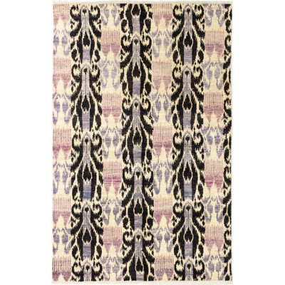 Quetzally One-of-a-Kind 6'1" X 9'2" 2010s Wool Area Rug in
