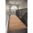 Custom Size Anti-Slip Latex Back Machine Washable Antibacterial Medium Profile Cut Pile Plain Tan Beige by Feet-717142750