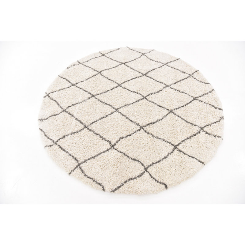 Geometric Shag, Round 152cm