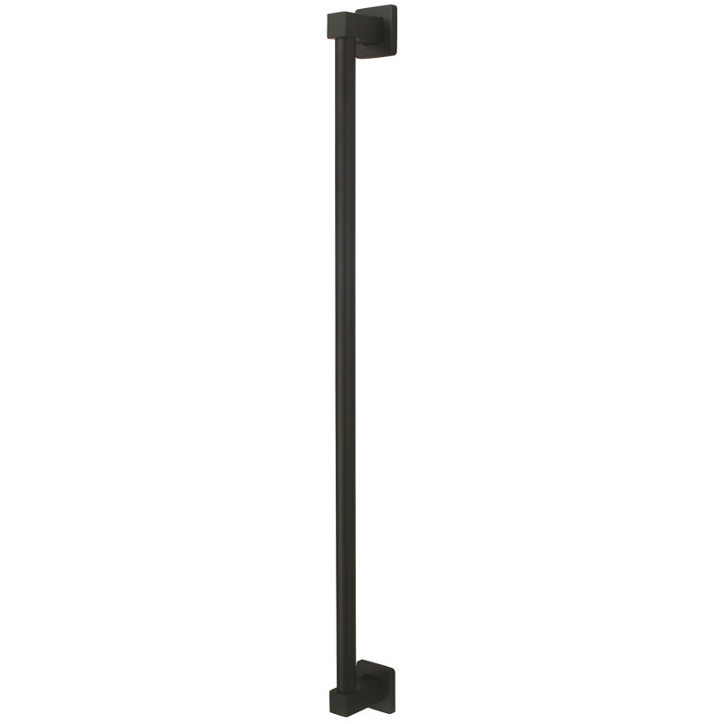 Barre d'appui Olympia , L 44 po, Noir mat