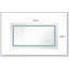 Miroir de salle de bain à DEL 40 po x 20 po avec façade et rétroéclairage