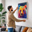 Bear Geometric - Print-136738477-136738481