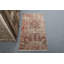 Tapis turc géométrique vintage fait à la main dans des tons terreux riches, parfait pour la décoration rustique