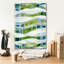 Art mural sur toile Wrought Studio ™ «It Goes In Waves No. 1» par Tamar Zinna-484342933
