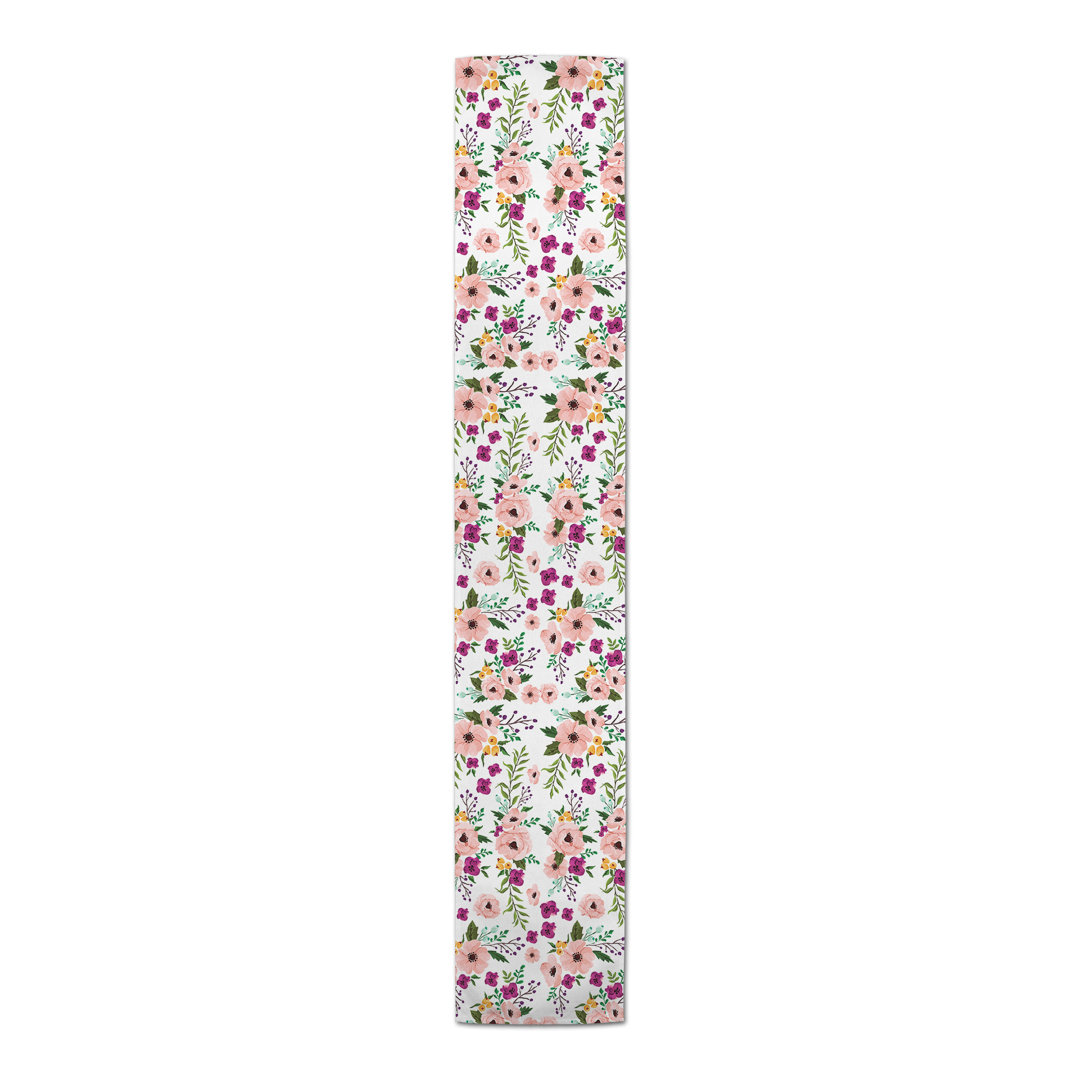 Carnaby Florals Table Runner Winston Porter 