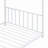 Twin Size Metal House Platform Bed