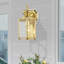 Lanterne murale d'extérieur biseautée H 13 po Chyeanne-61926122