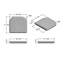 Dining ChairSeat Pad Replacement Cushion – 17.5L x 18.5W x 2D-1306888272