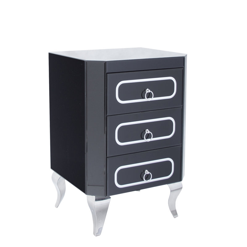 Barber 45cm W 3 - Drawer Chest of Drawers