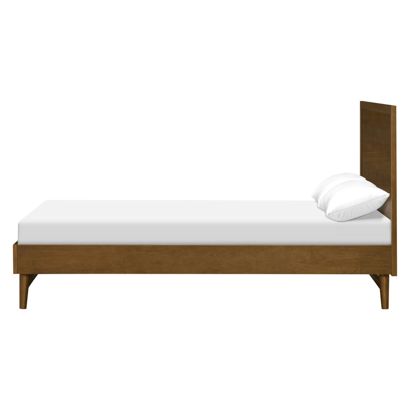 Palma Full Bed, Full, Natural Walnut