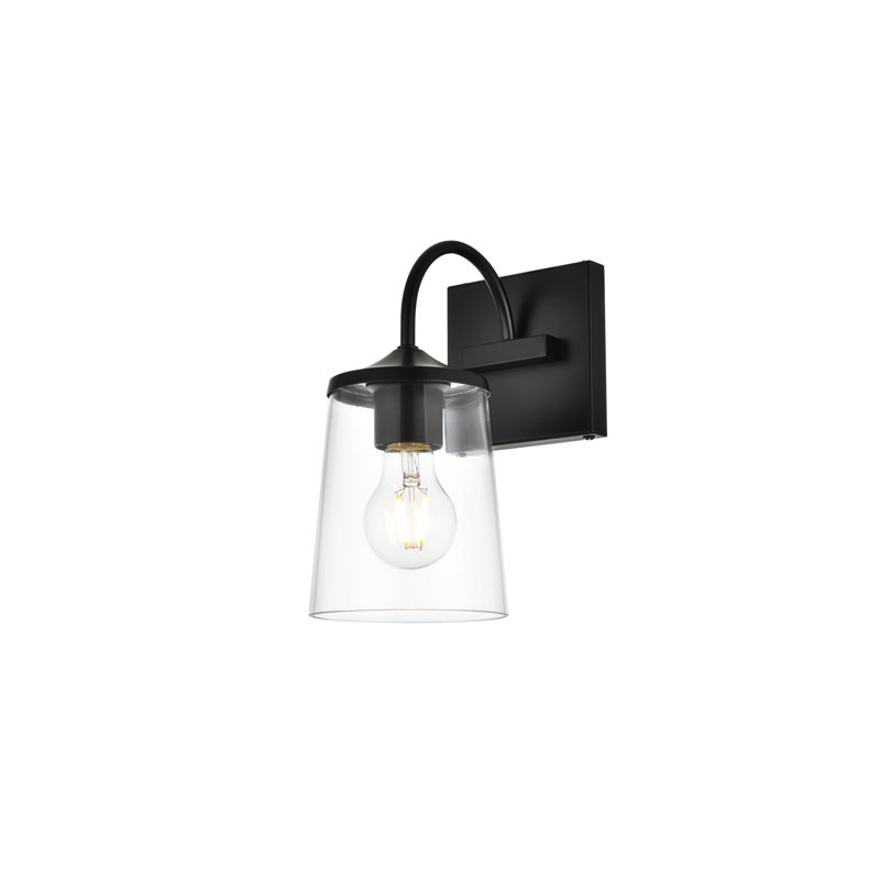 Lumière de meuble-lavabo à intensité variable, Noir, H 10 po x l 33 po x P 33 po, Quatre lumières