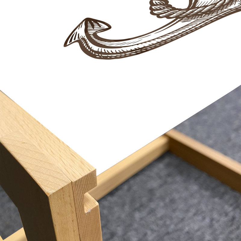 Jahson Sled Coffee Table, 62cm H x 46cm W x 40cm D