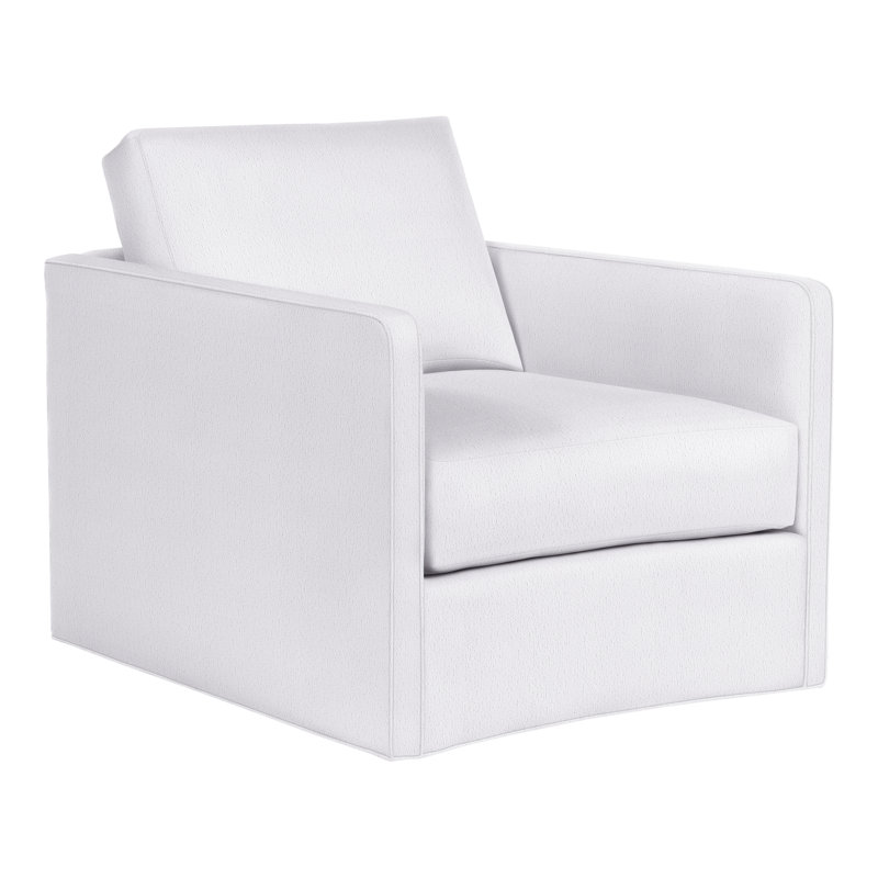 Wynne Swivel Chair, Navada Snow