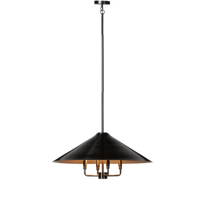 Beitz 4 - Light Iron Geometric Chandelier