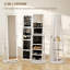 Freestanding MDF, Glass Jewelry Armoire
