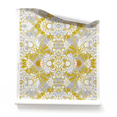 Carmen | Abstract Floral Wallpaper 