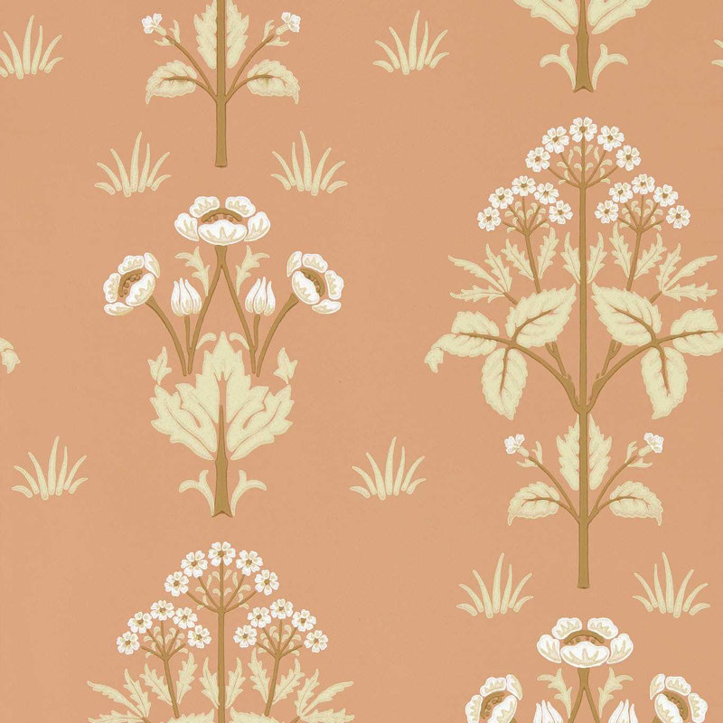 Meadow Street Wallpaper, Blush