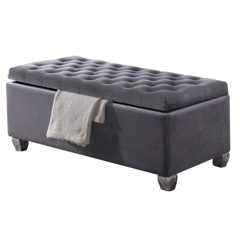 ACME Rebekah Mileena avec rangement, tissu gris, Gris