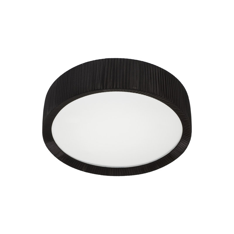 Halma Flush Mount, Black