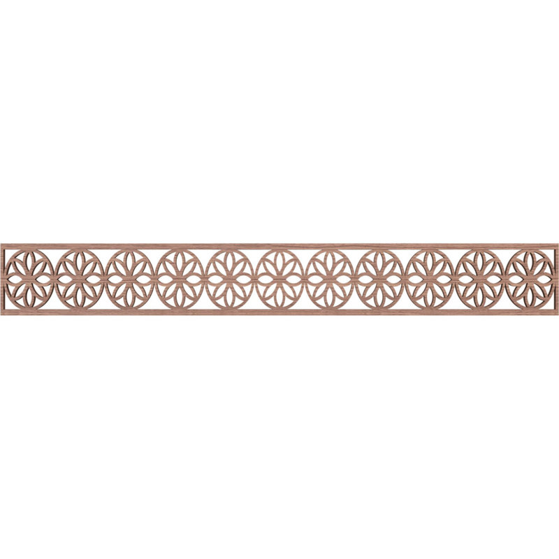Moulure Blume, Noyer, H 6 po x l 46,5 po x P 0,375 po